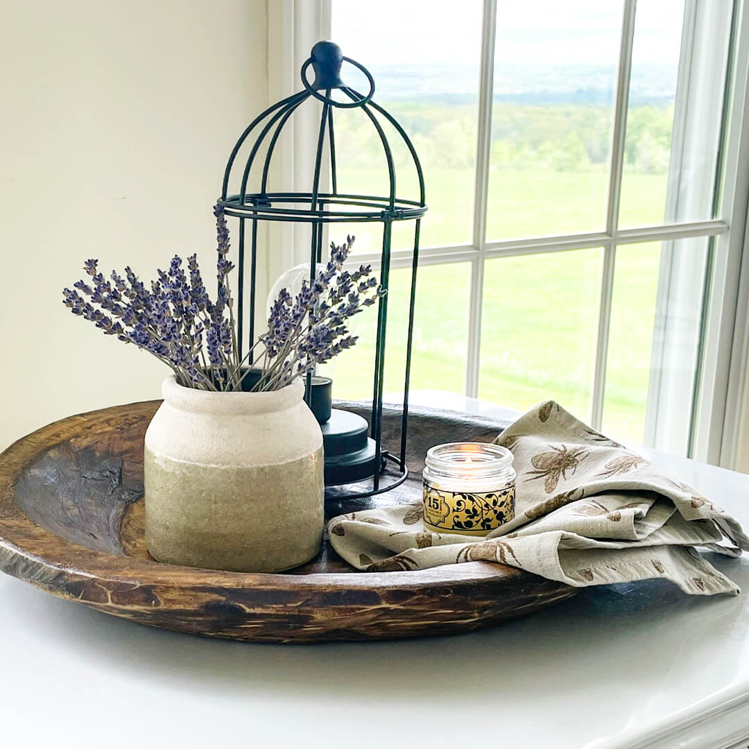 Wild Oats Interiors Beatta Wood Bowl Vintage Home Decor