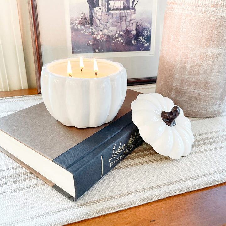 White Pumpkin Candle