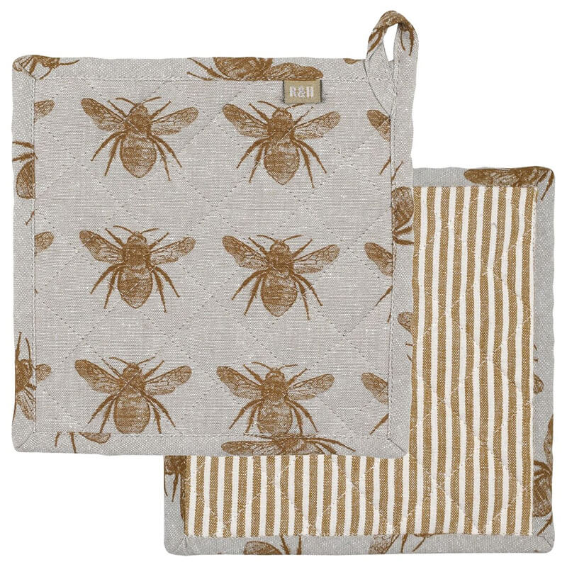 Wild Oats Home Decor Farmhouse Honey Bee Trivet