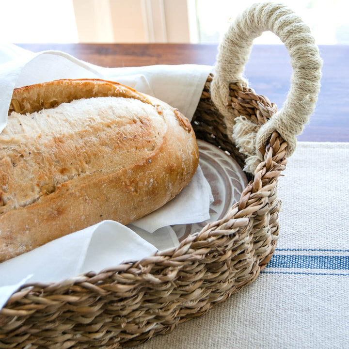 Wild Oats Home Decor Farmhouse Cottage Bread Basket