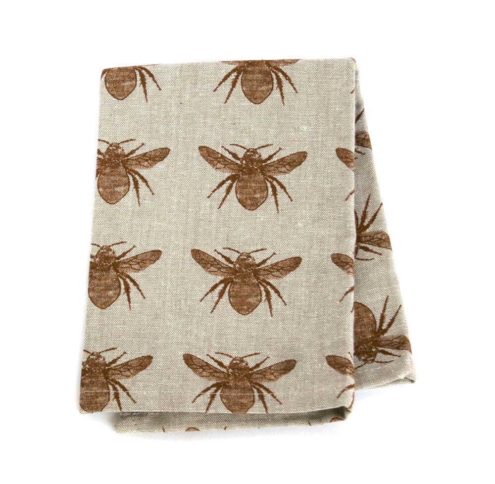 Wild Oats Home Decor Farmhouse Honey Bee Napkin