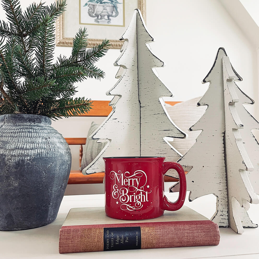 Wild Oats Interiors Holiday candle mug